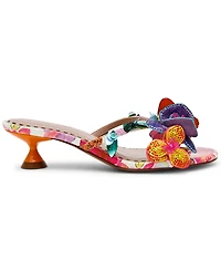 Betsey Johnson Women's Beatriz Butterfly Kitten Heel Dress Sandals