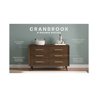 Cranbrook 6 Drawer Double Dresser