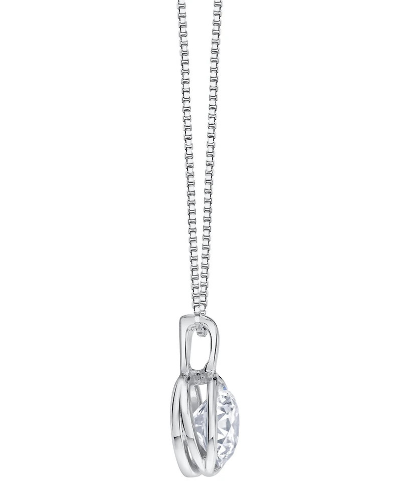 Sirena Lab Grown Energy Diamond Pendant Necklace (2 ct. t.w.) 14K White Gold (also Yellow Gold)