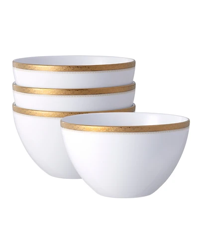 Noritake Charlotta Cereal Bowls, Set of 4, Service For 4