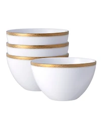 Noritake Charlotta Cereal Bowls, Set of 4, Service For 4