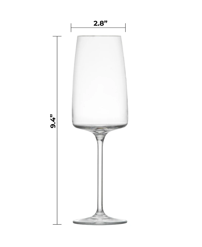 Zwiesel Glas Sensa Champagne Flute 13.1oz, Set of 6