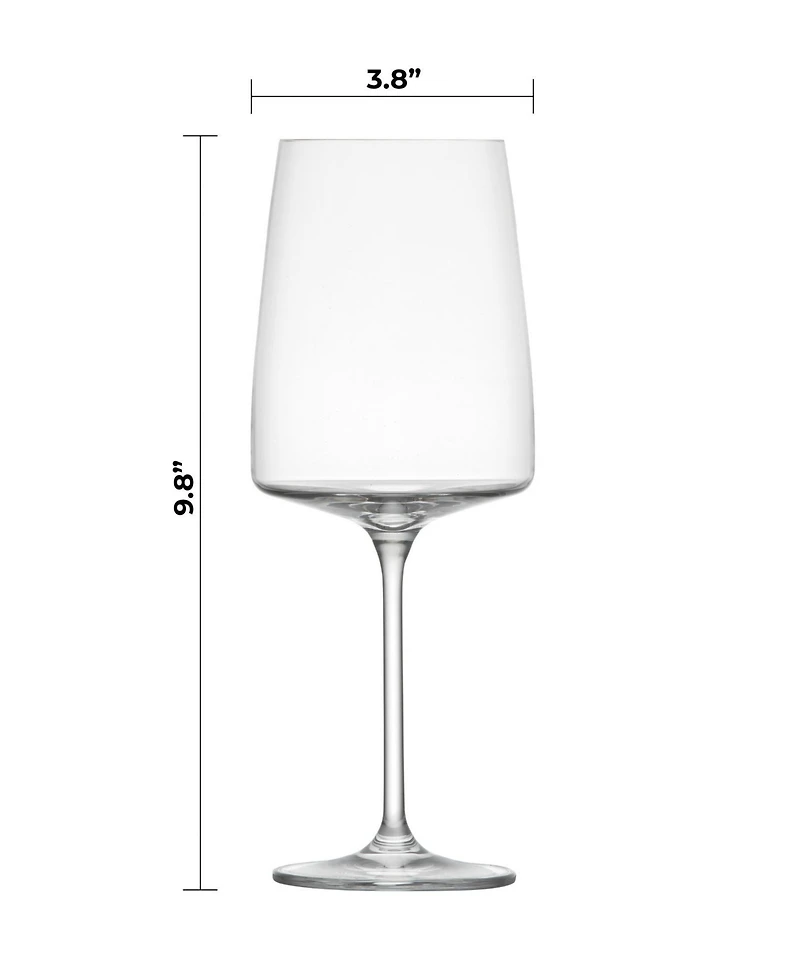 Zwiesel Glas Sensa Bordeaux, 22.3oz - Set of 6