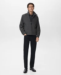 Mango Men's Wood Blend Jacket