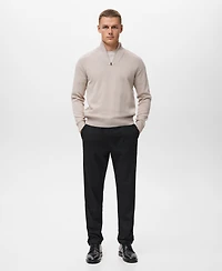 Mango Men's Slim-Fit Thermolite Pants