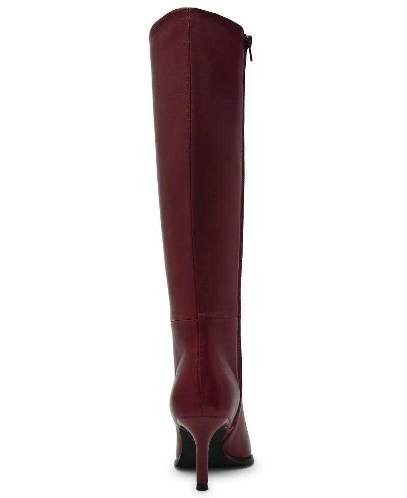 Steve Madden Women's Lingo Knee-High Pointed-Toe Stiletto Dress Boots