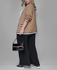 Karl Lagerfeld Paris Plus Wide Leg Pants