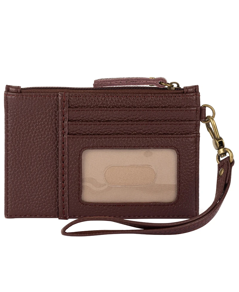 The Sak Card Case Zipper Wallet