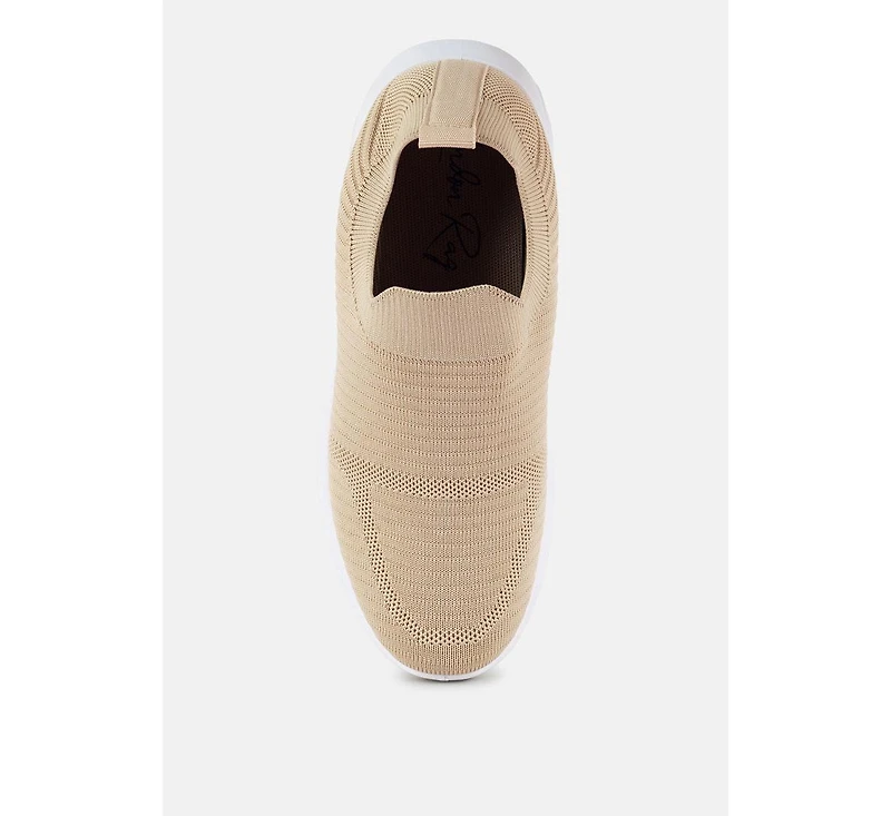 Women's jafna knitted slip on sneakers