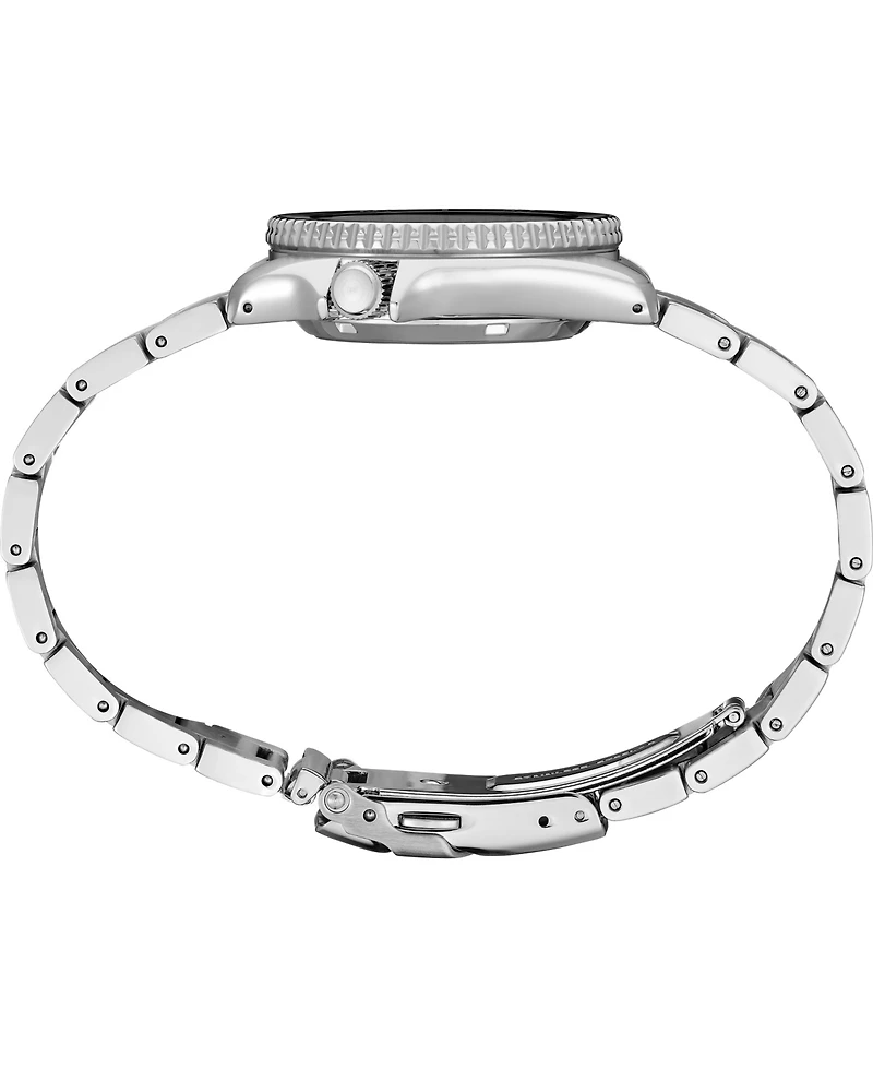 Seiko Men's 5 Sports Silver Stainless Steel Bracelet Watch, 38mm