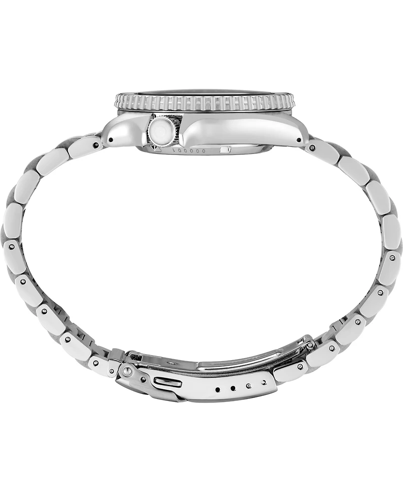 Seiko Men's 5 Sports Silver Stainless Steel Bracelet Watch