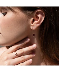 Spero London Sterling Silver Safety Pin Earring