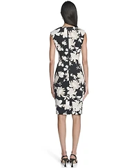 Calvin Klein Women's Printed Sleeveless Dress