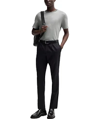 Boss by Hugo Men's Structured Cotton Regular-Fit T-Shirt