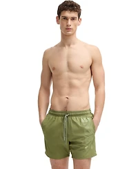 Boss by Hugo Men's Contrast-Logo Swim Shorts