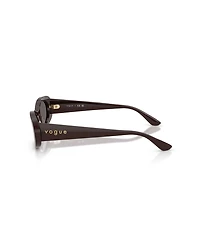 Vogue Eyewear Women's Oval Sunglasses