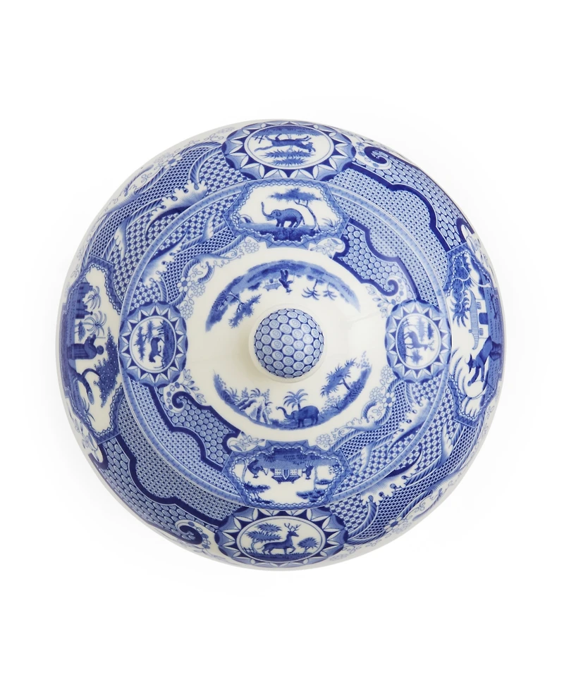 Spode Italian Gothic 14.2" Castle Ginger Jar