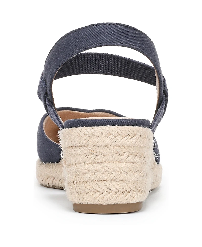 LifeStride Women's Pilar Espadrille Wedge Sandals