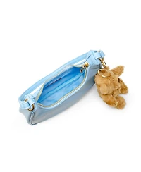Omi Gems Teddy Bear Charm Shoulder Handbag