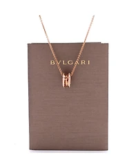 Pre-Owned Bvlgari B.Zero1 Open Design Legend Zaha Hadid Pendant Necklace