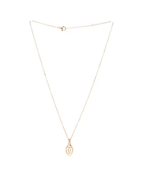 Pre-Owned Cartier Logo Double C Pendant Necklace