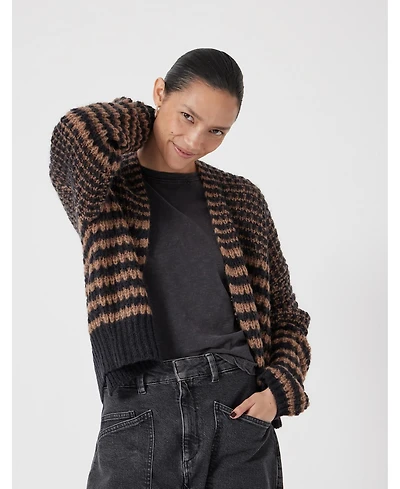 Hush Women's Skye Wool Blend Stripe Cardigan