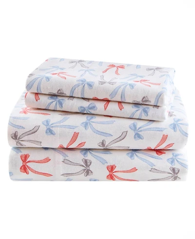 Intelligent Design Novelty Printed Flannel 3-Pc. Sheet Set