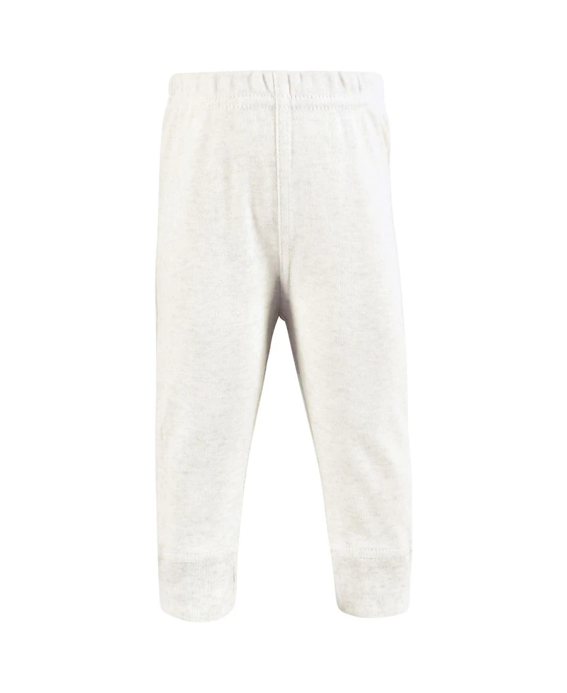 Hudson Baby Baby Boys Hudson Cotton Pants and Leggings, Taupe Sheep