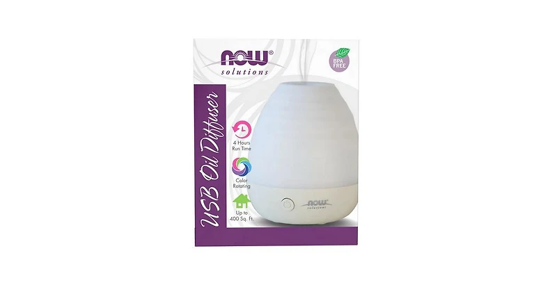 Now Foods Ultrasonic Usb Diffuser, 1 Count