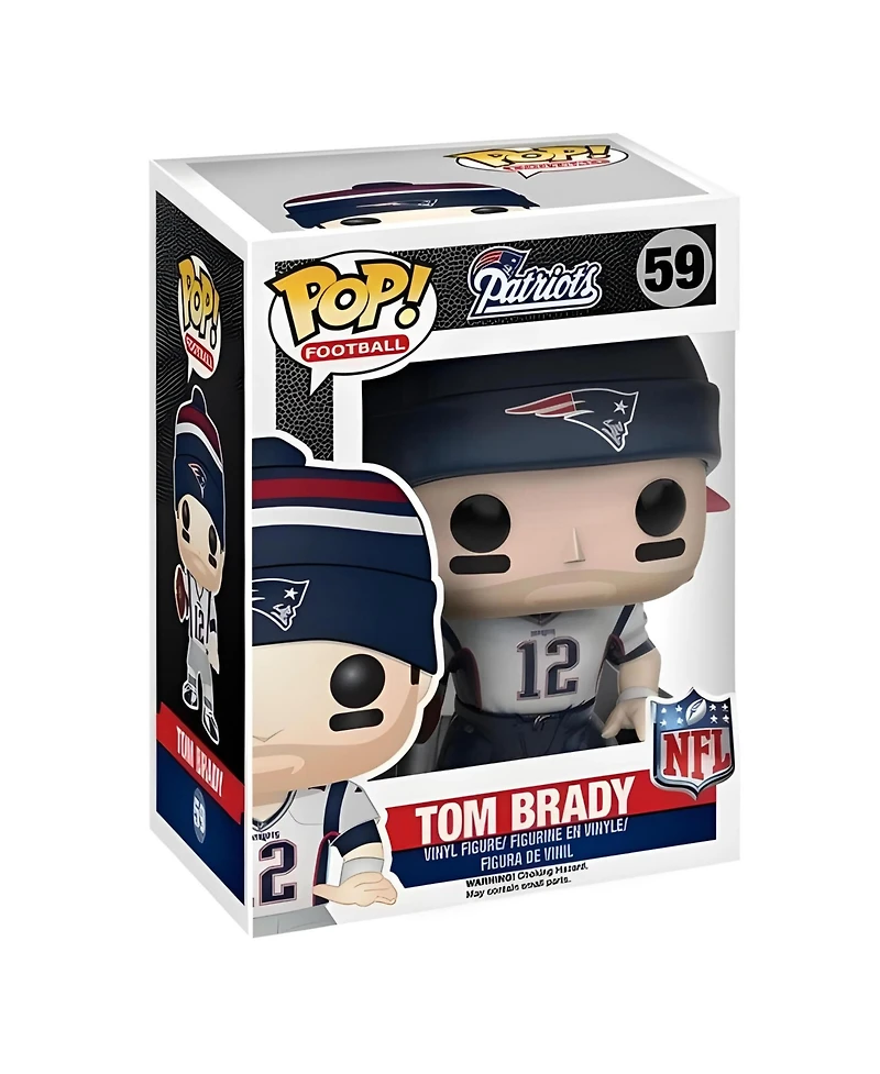 Funko New England Patriots Nfl 2016 Pop Vinyl Figure | Tom Brady Graded Afa 9.0