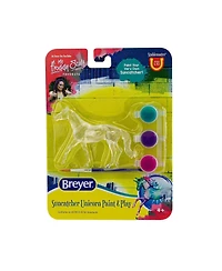 Breyer Animal Creations Suncatcher Unicorn Paint & Play Diy Set | Walking Thoroughbred