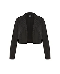 City Chic Women's Payton Pinstripe Jacket