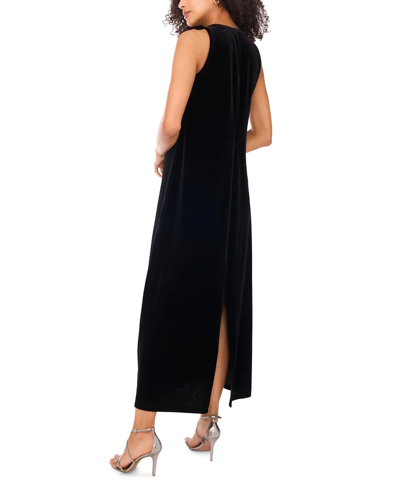 Vince Camuto Women's Velvet A-Line Maxi Dress