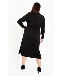 Avenue Women's Plus Hannah Sweater Dress