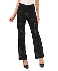 Vince Camuto Women's Pull-On Sequin Flare Pants