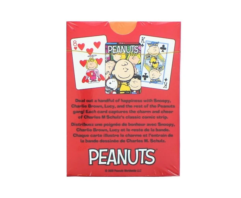 Nmr Distribution Peanuts Cast Playing Cards | 52 Card Deck + 2 Jokers