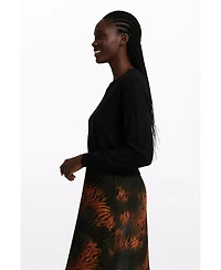 Desigual Women's 2-in-1 dress with animal print