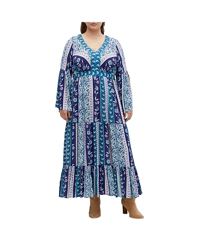 City Chic Women's Earth Angel Maxi Dress