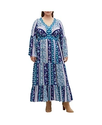 City Chic Women's Earth Angel Maxi Dress