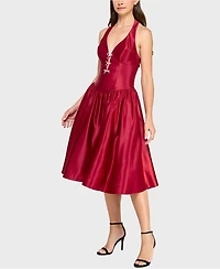 Alex & Sophia Juniors' Three Bows Midi Dress