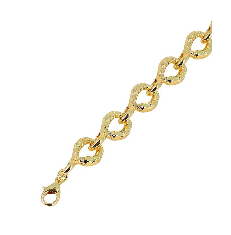 Women's The Hammered Orb-Link Chain Bracelet