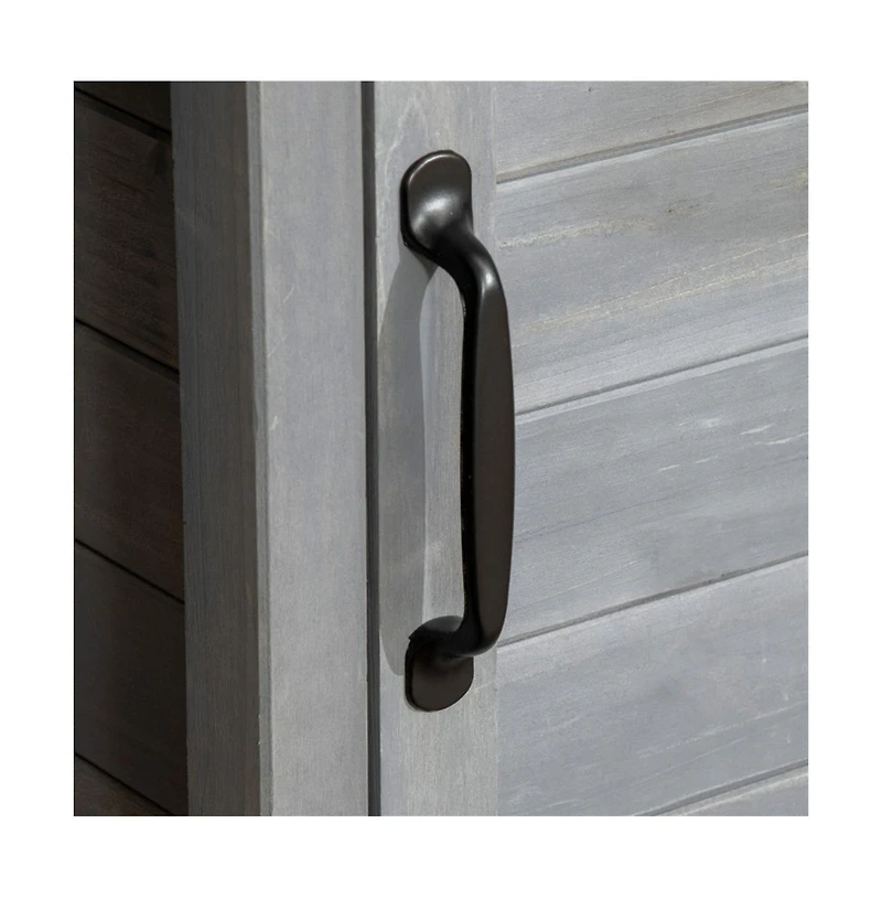 Garden Work Bench with Open Shelves for Tools and Plants