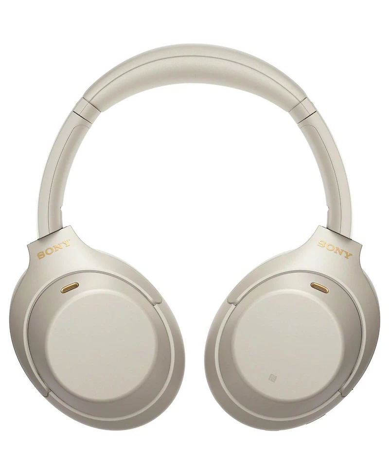 Sony Wh-1000XM4 Wireless Premium Noise Canceling Overhead Headphones with Mic for Phone-Call and Alexa Voice Control, Silver WH1000XM4 Bundle