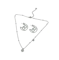 Sohi Women's The Giorno-Clover Jewellery Set