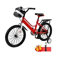 Artudatech 18" Kids Bike for Boys and Girls with auxiliary wheels & Rack