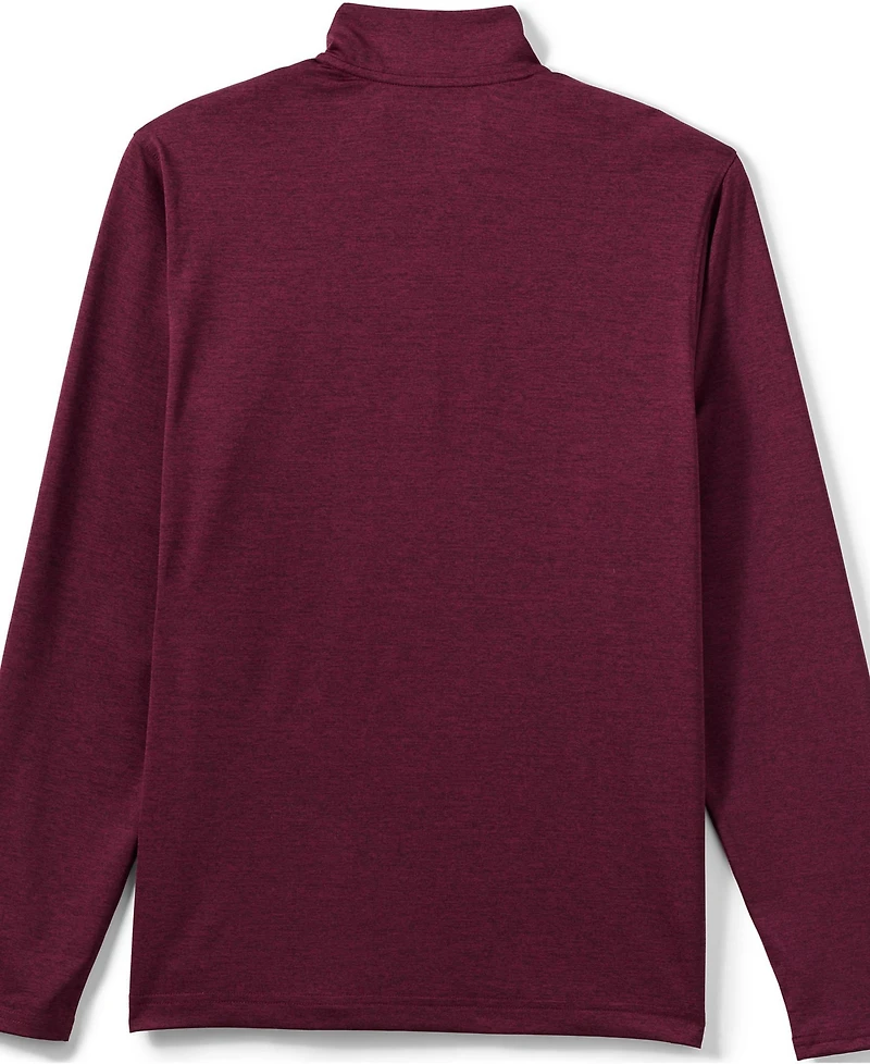 Lands' End Unisex Rapid Dry Space Dye Quarter Zip Pullover Shirt