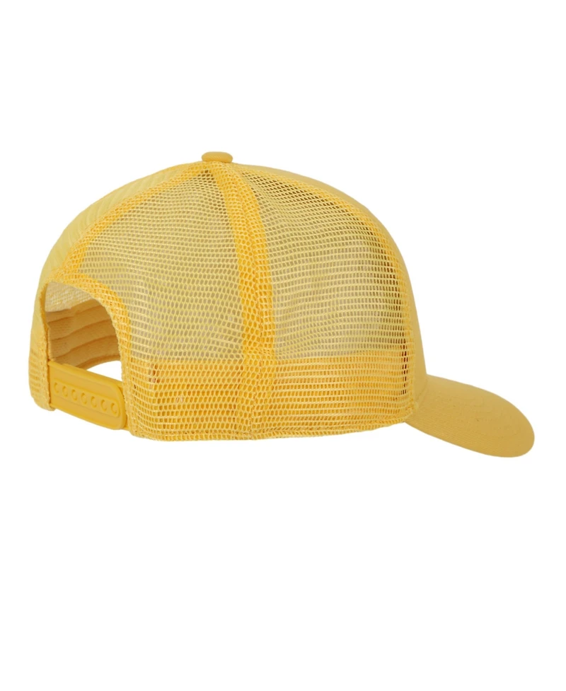 New Balance Men's Stacked Patch Logo Clementine Trucker Hat