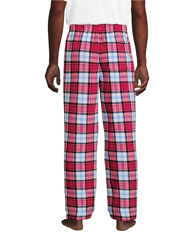 Lands' End Men's Tall Fleece Pajama Pant