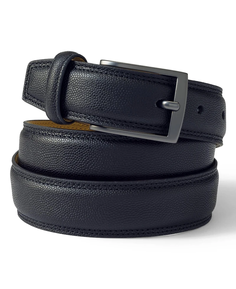 Lands' End Men's Classic Leather Chino Belt