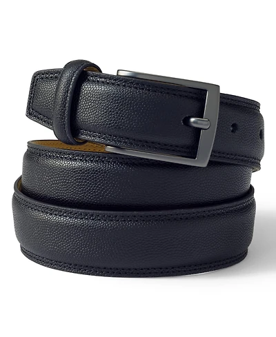 Lands' End Men's Classic Leather Chino Belt
